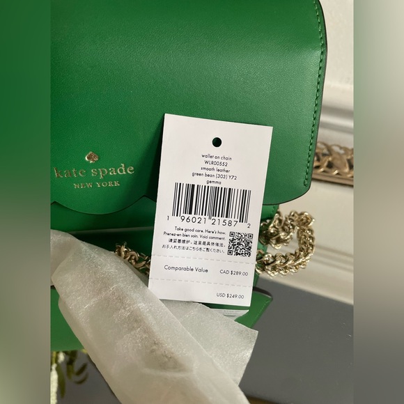 Kate Spade Gemma Scalloped Crossbody- New - Picture 5 of 7